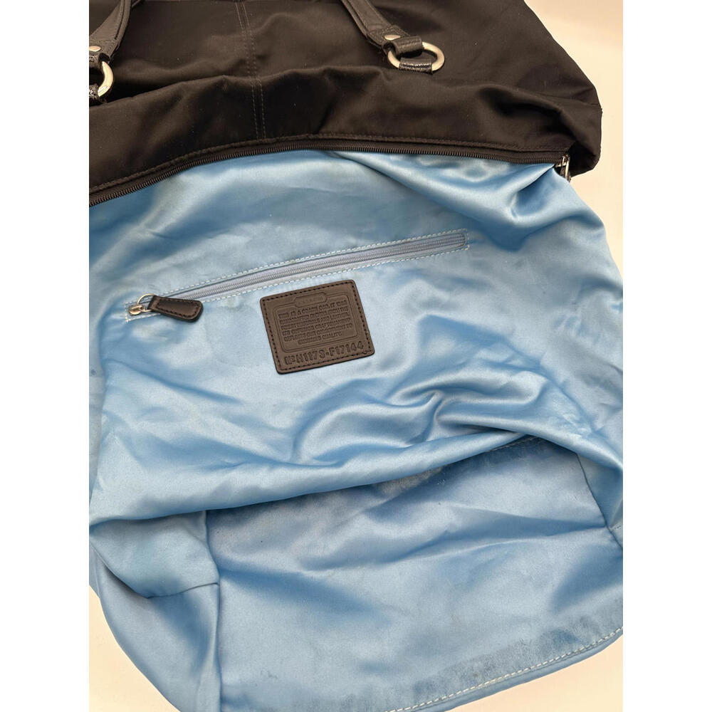 Coach Special Holiday Edition Tote Bag W/Multi Colored Rhinestones Black, EUC - Picture 11 of 12